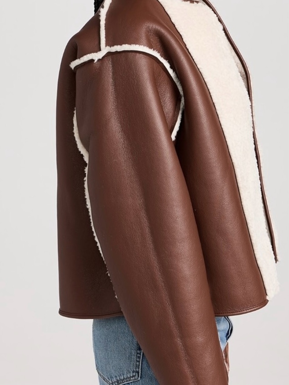 Splendid x Cella Jane Reversible Sherpa Coat - Picture 4 of 7